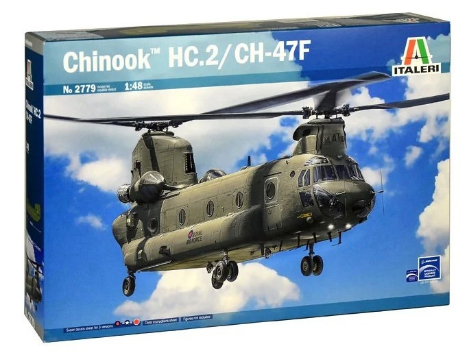 ITALERI 2779 1/48 CHINOOK HC.2 CH-47F ASKERİ HELİKOPTER MAKETİ