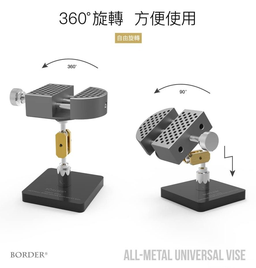 BORDER MODEL 0099 ALL-METAL Universal Vise MASA TİPİ MODEL/FİGÜR TUTUCU