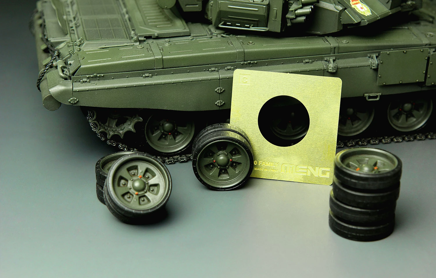 MENG TS-006 1/35 RUSSIAN MAIN BATTLE TANK T-90A RUS TANK MAKETİ