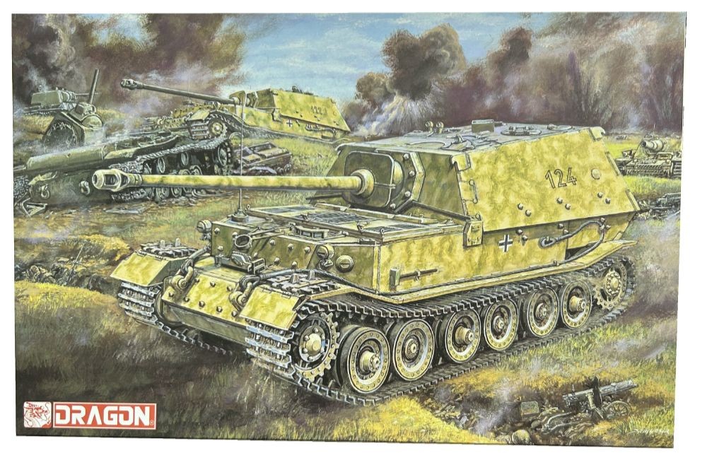 DRAGON 6726 1/35 Sd.Kfz.184 FERDINAND KURSK 1943 İKİNCİ DÜNYA SAVAŞI ALMAN TANK AVCISI MAKETİ