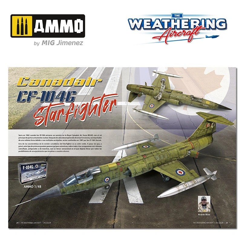 AMMO MIG 5220 THE WEATHERING AIRCRAFT #20 – One Color (English) TEK RENK BOYAMA TEKNİKLERİ DERGİSİ