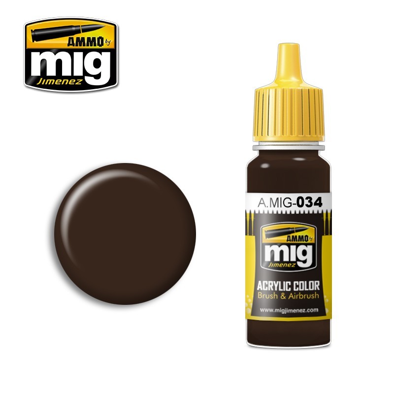 AMMO MIG 0034 RUST TRACKS MAKET BOYASI