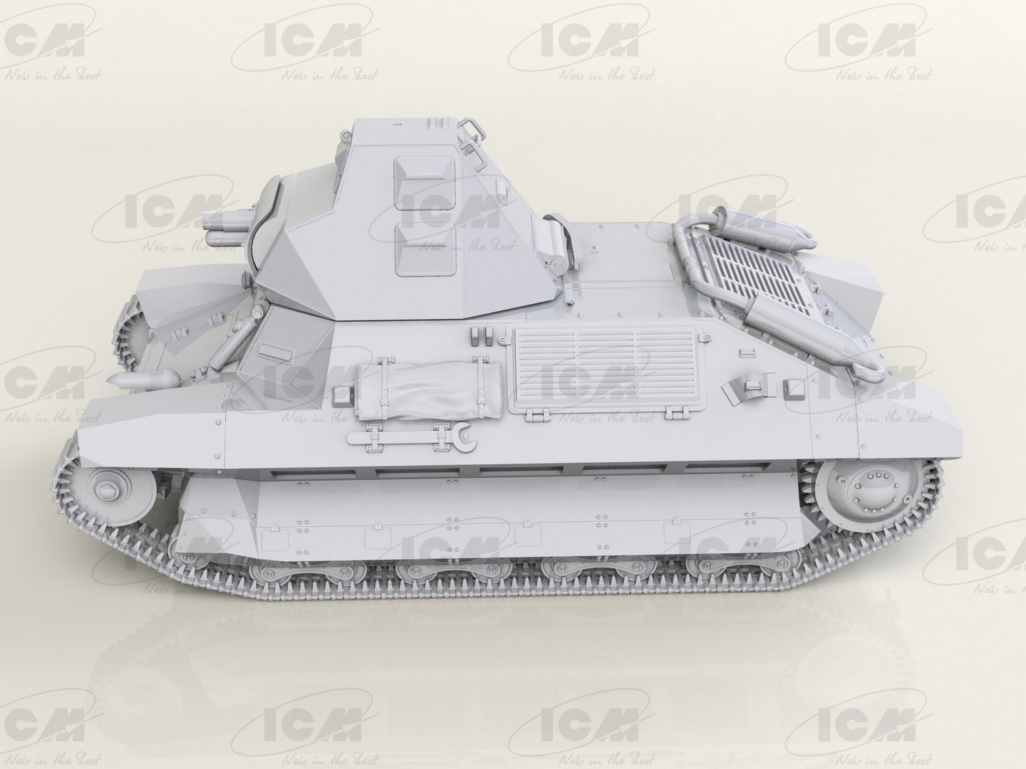 ICM 35336 1/35 FCM 36 FRANSIZ TANK MAKETİ