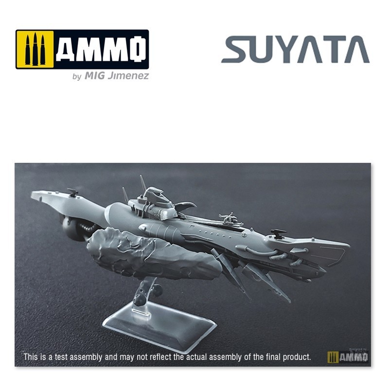 SUYATA 004 1/700 Space Submarine I-401 UZAY GEMİSİ MAKETİ