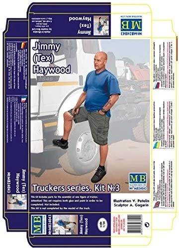 MASTER BOX 1/24 24043 Truckers series. Jimmy (Tex) Haywood.