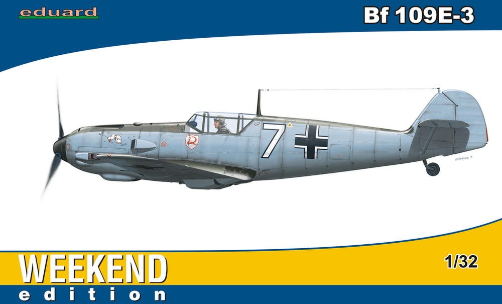 EDUARD 3402 1/32 Bf 109E-3 SAVAŞ UÇAĞI MAKETİ