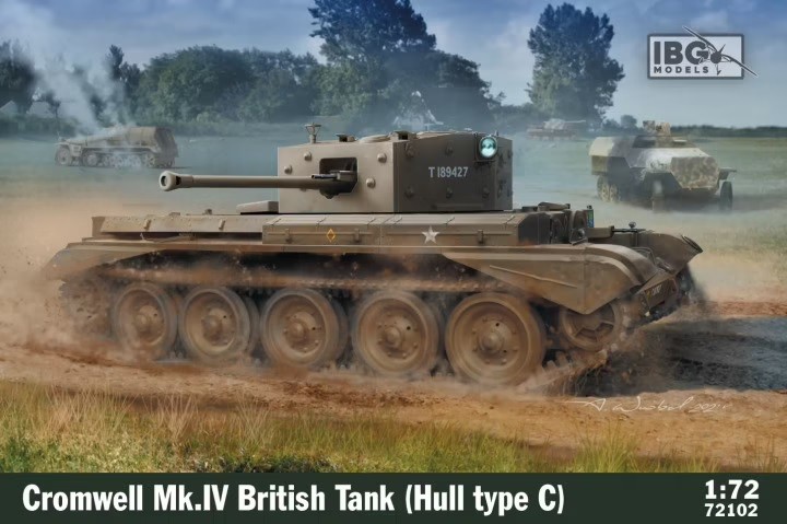 IBG MODELS 72102 1/72 CROMWELL MK IV BRITISH TANK (HULL TYPEC ) İKİNCİ DÜNYA SAVAŞI İNGİLİZ TANK MAKETİ