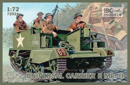 IBG MODELS 72024 1/72 UNIVERSAL CARRIER II MK II İKİNCİ DÜNYA SAVAŞI İNGİLİZ ZIRHLI PERSONEL TAŞIYICI MAKETİ