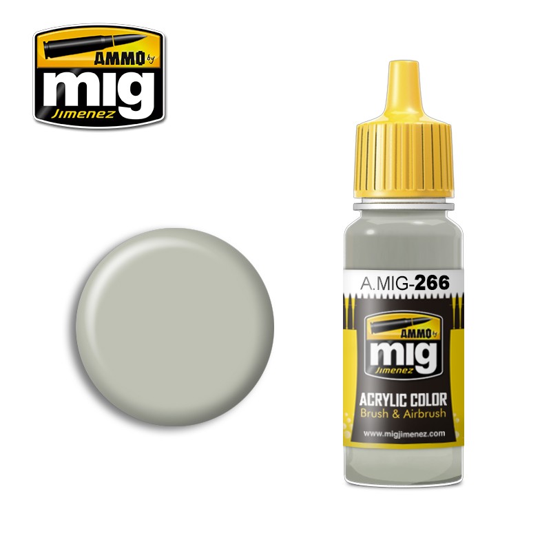 AMMO MIG 0266 RLM 63 Hellgrau MAKET BOYASI