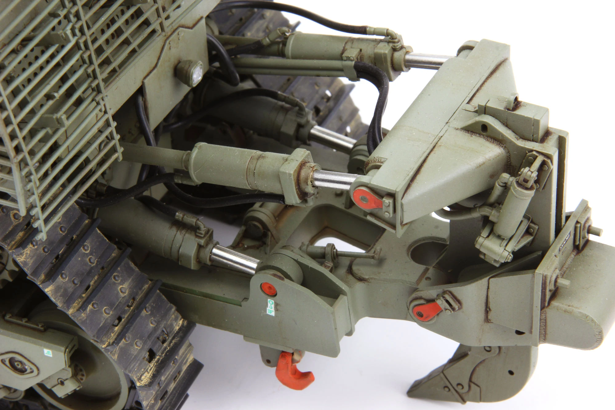 MENG SS-010 1/35 D9R ARMORED BULLDOZER w/SLAT ARMOR ASKERİ ARAÇ MAKETİ