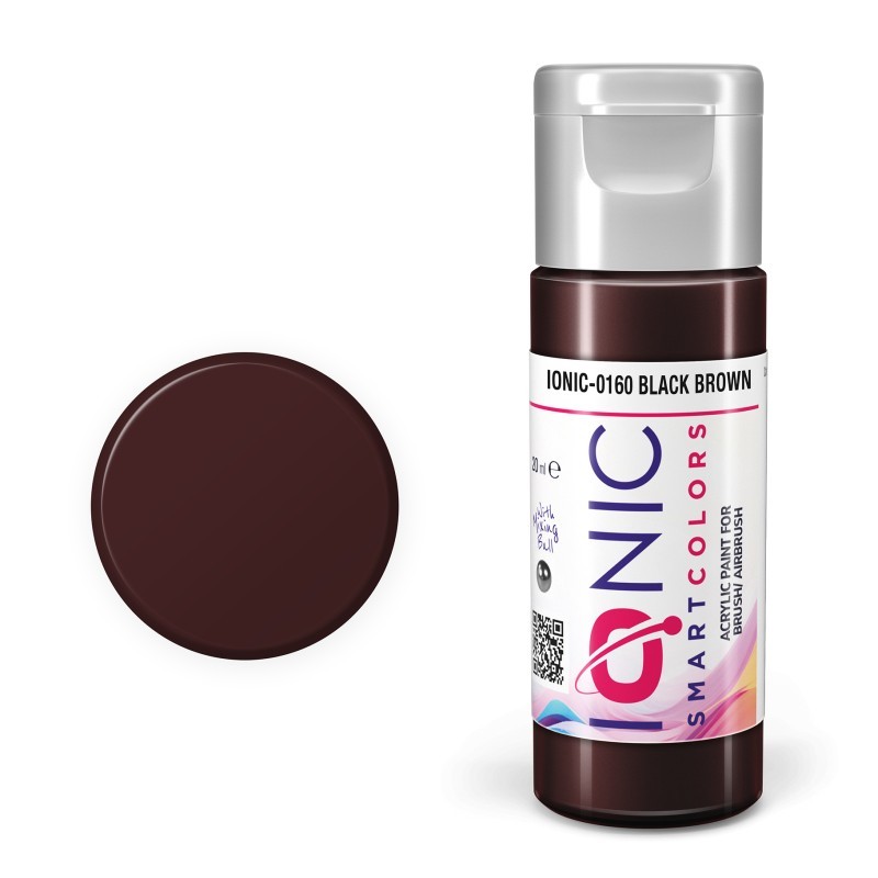 AMMO MIG IONIC 0160 Black Brown AKRİLİK MAKET BOYASI