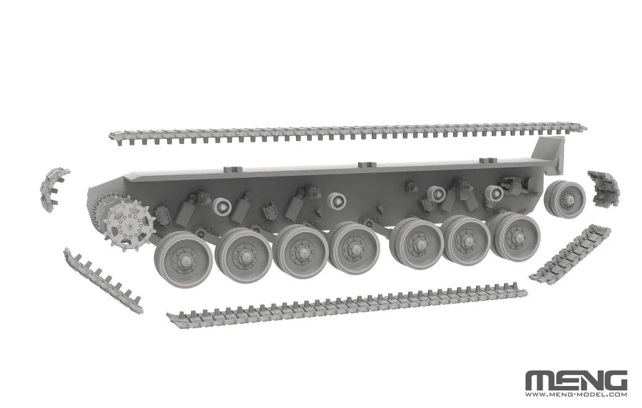 MENG 72-008 1/72 German Panzerhaubitze 2000 Self-propelled Howitzer KUNDAĞI MOTORLU TOP MAKETİ
