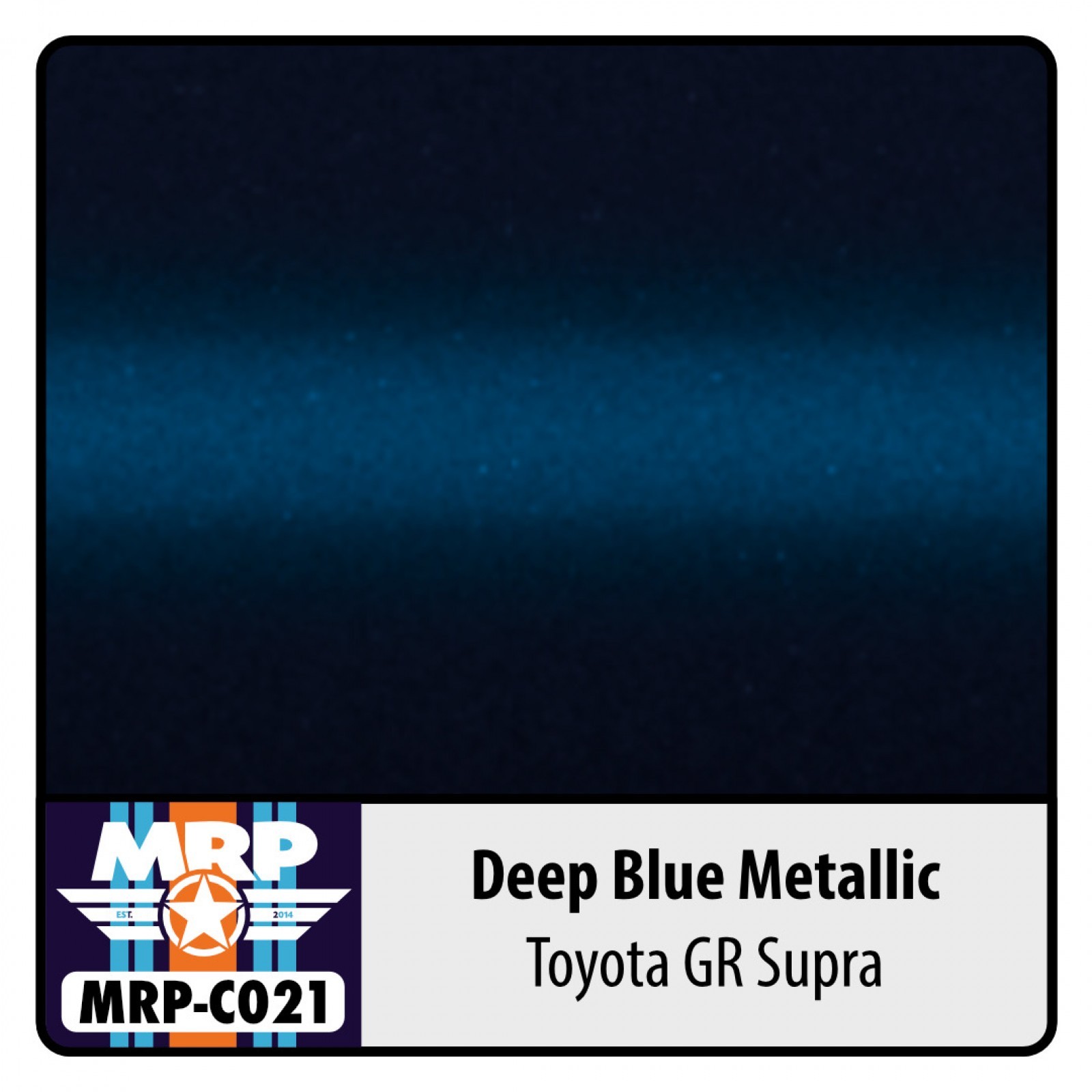 MR PAINT C021 Toyota GR Supra Deep Blue Metallic 30ml LAKER MAKET BOYASI