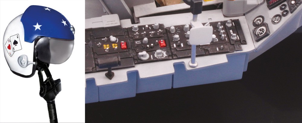 ITALERI 2990 1/12 F-16 COCKPIT SAVAŞ UÇAĞI KOKPİT MAKETİ