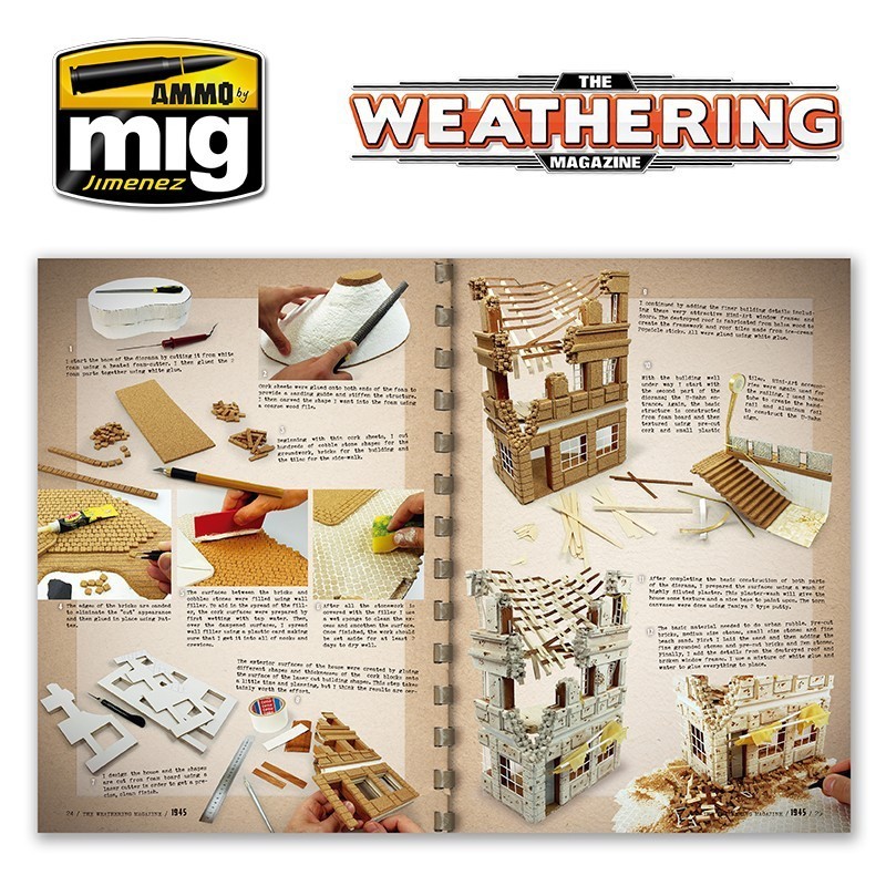 AMMO MIG 4510 THE WEATHERING MAGAZINE #11 – 1945 ENGLISH BOYAMA TEKNİKLERİ DERGİSİ