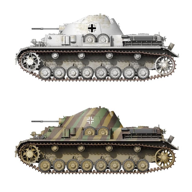 BORDER MODEL 039 1/35 Kugelblitz Flak Panzer IV TANK MAKETİ