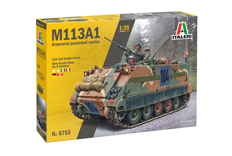 ITALERI 6753 1/35 M113A1 APC ZIRHLI PERSONEL TAŞIYICI MAKETİ
