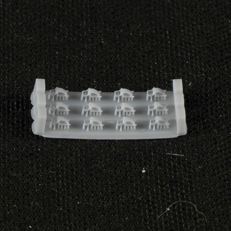 Ginger Cat 35306 1/35 Panzer Tool Clamp - Late Panzers Version 2 (24pcs) Reçine Detay Seti