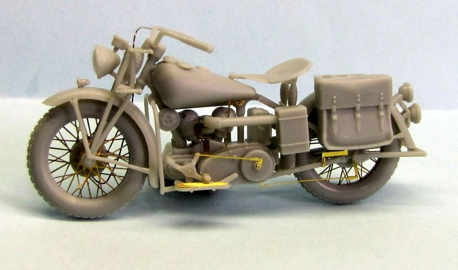 Thunder Model 35003 1/35 Maket US Military Motorcycle Indian 741B MOTOSİKLET MAKETİ