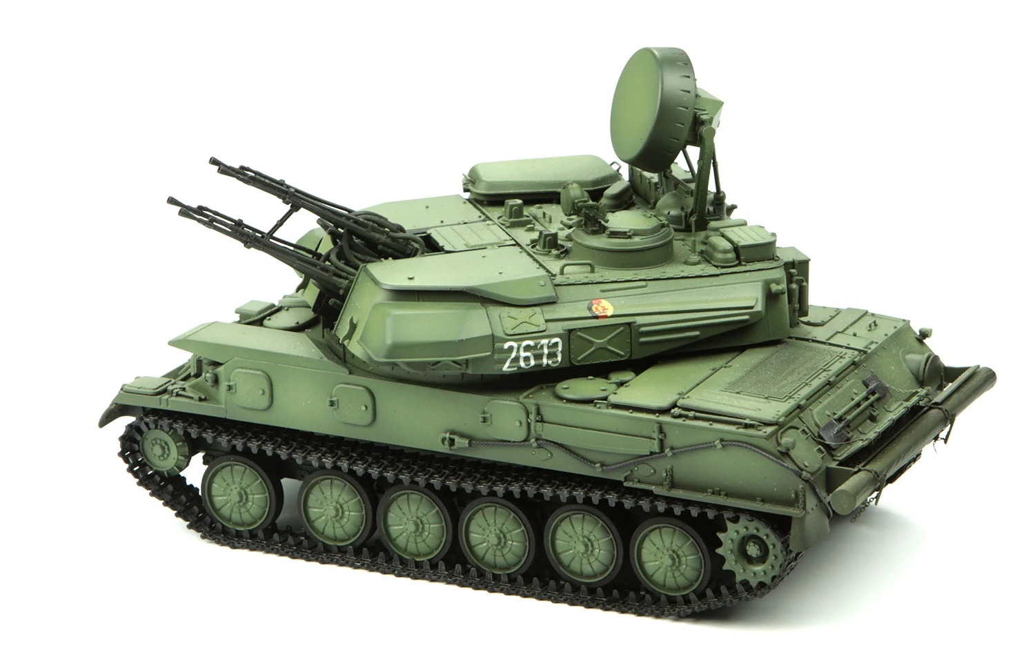 MENG TS-023 1/35 RUSSIAN ZSU-23-4 SHILKA SELF-PROPELLED ANTI-AIRCRAFT GUN RUS TANK MAKETİ