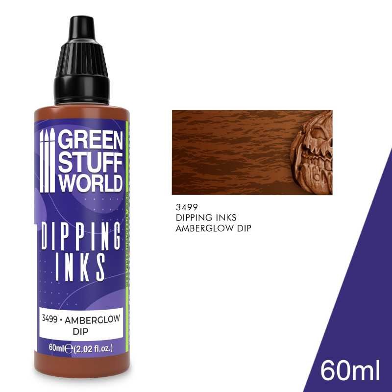 GREEN STUFF WORLD 3499 Dipping Ink AMBERGLOW DIP MAKET BOYASI 60 ml