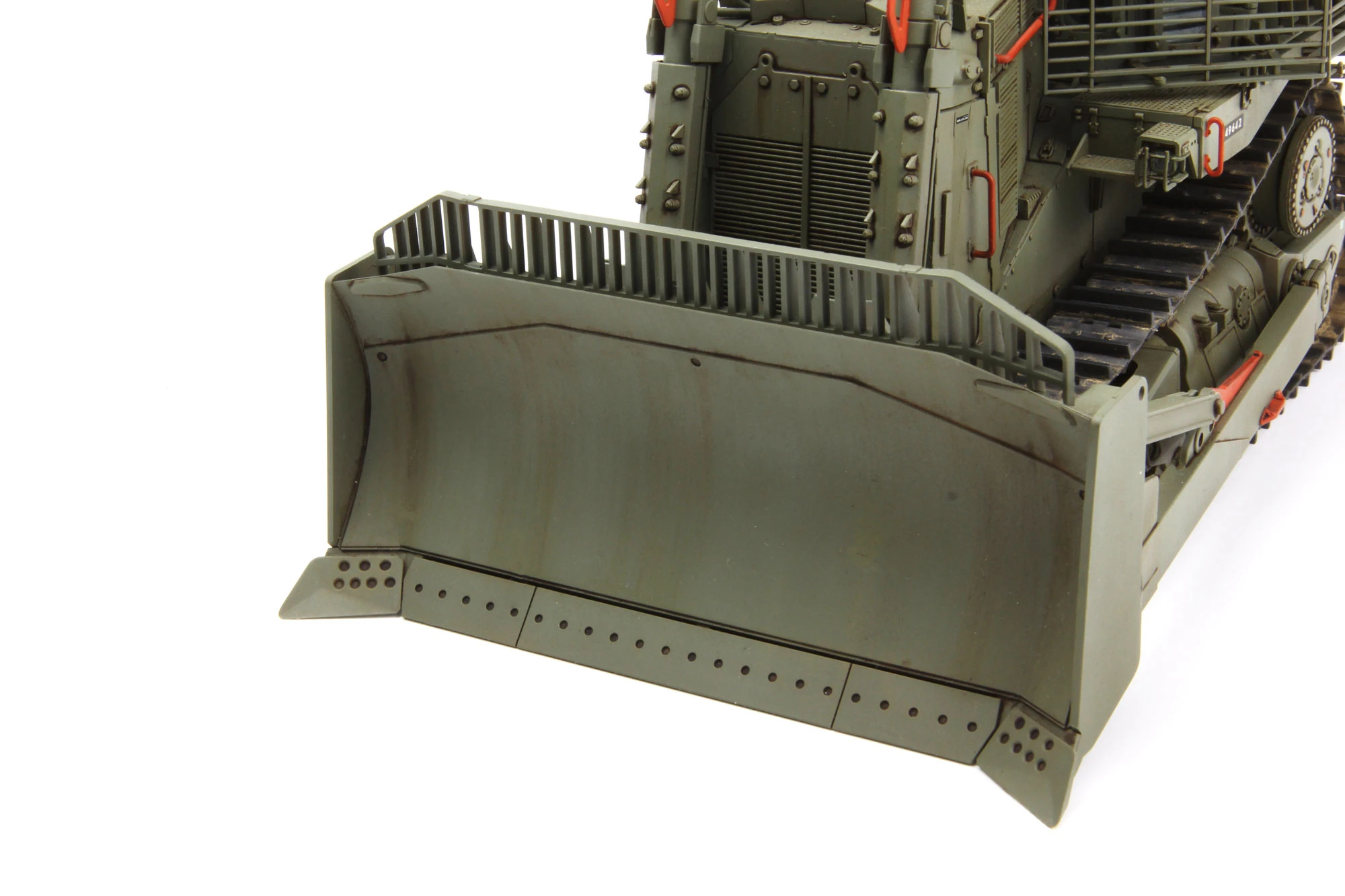 MENG SS-010 1/35 D9R ARMORED BULLDOZER w/SLAT ARMOR ASKERİ ARAÇ MAKETİ