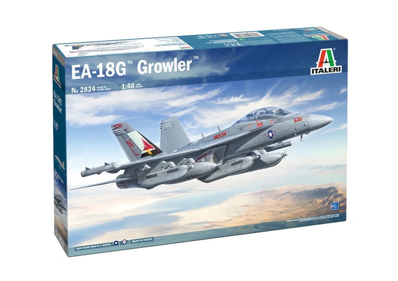 ITALERI 2824 1/48 EA-18G Growler SAVAŞ UÇAĞI MAKETİ