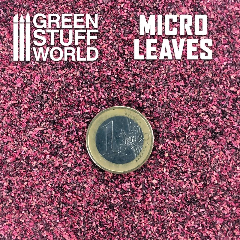 GREEN STUFF WORLD 10608 Micro Leaves - Light Purple Mix