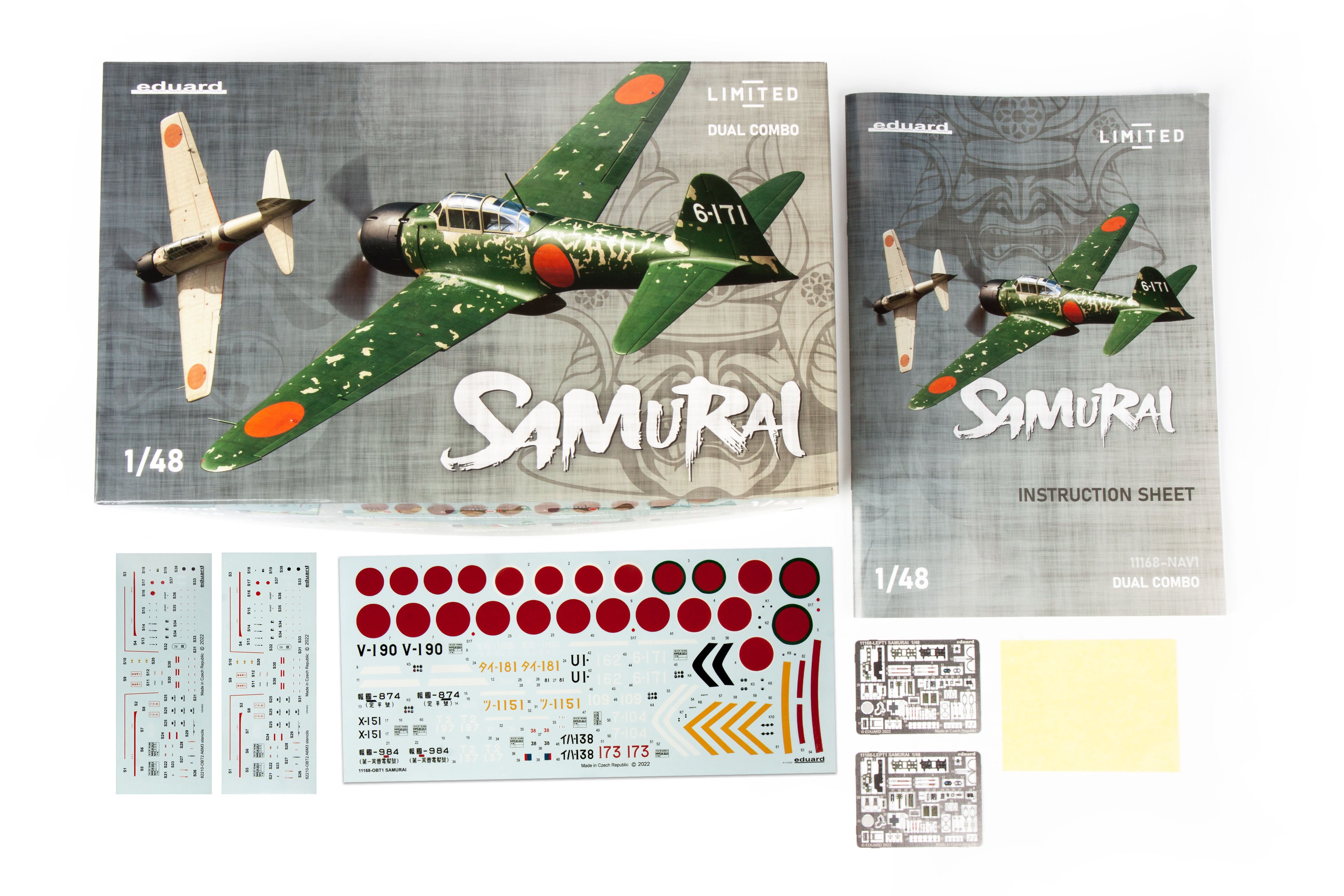 EDUARD 11168 1/48 SAMURAI DUAL COMBO SAVAŞ UÇAĞI MAKETİ