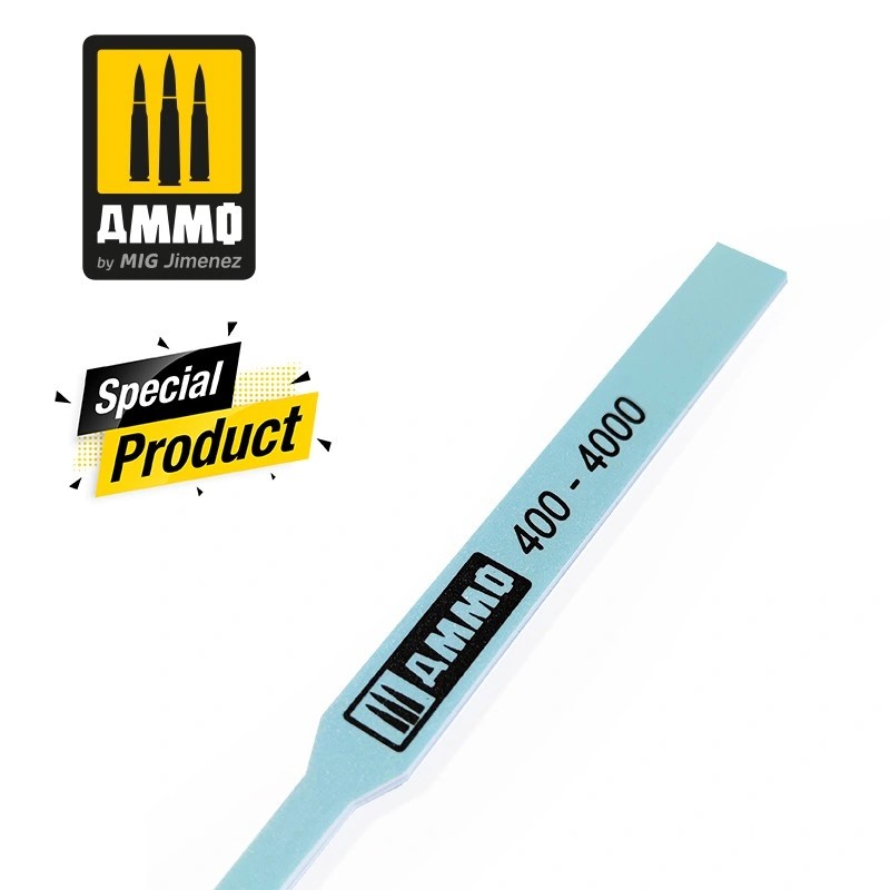 AMMO MIG 8566 POLISHING SANDING STIKS - ÇOK YÜZLÜ ZIMPARA