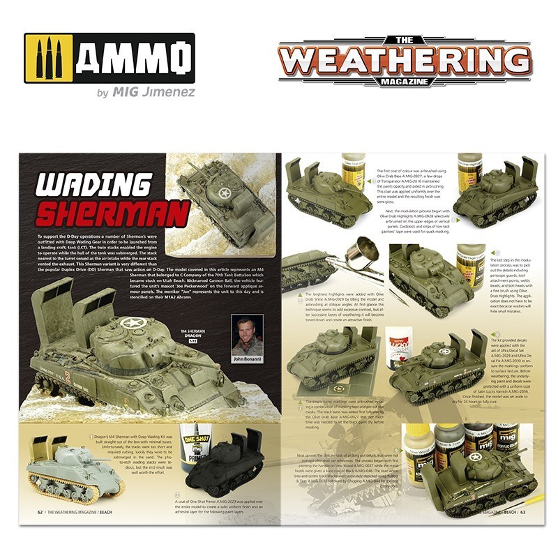 AMMO MIG 4530 THE WEATHERING MAGAZINE #31 – Beach  ENGLISH