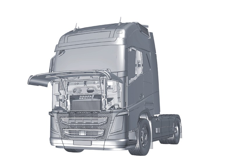 ITALERI 3940 1/24 VOLVO FH4 GLOBETROTTER XL KAMYON MAKETİ