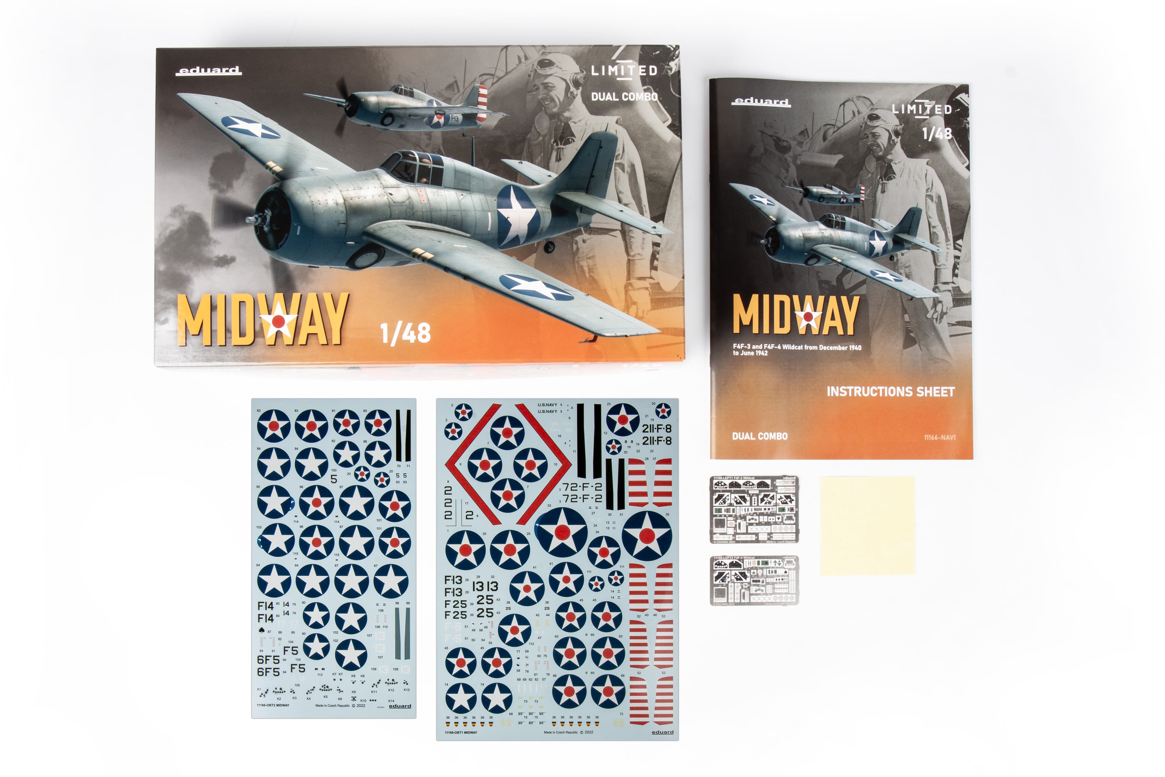 EDUARD 11166 1/48 MIDWAY DUAL COMBO SAVAŞ UÇAĞI MAKETİ