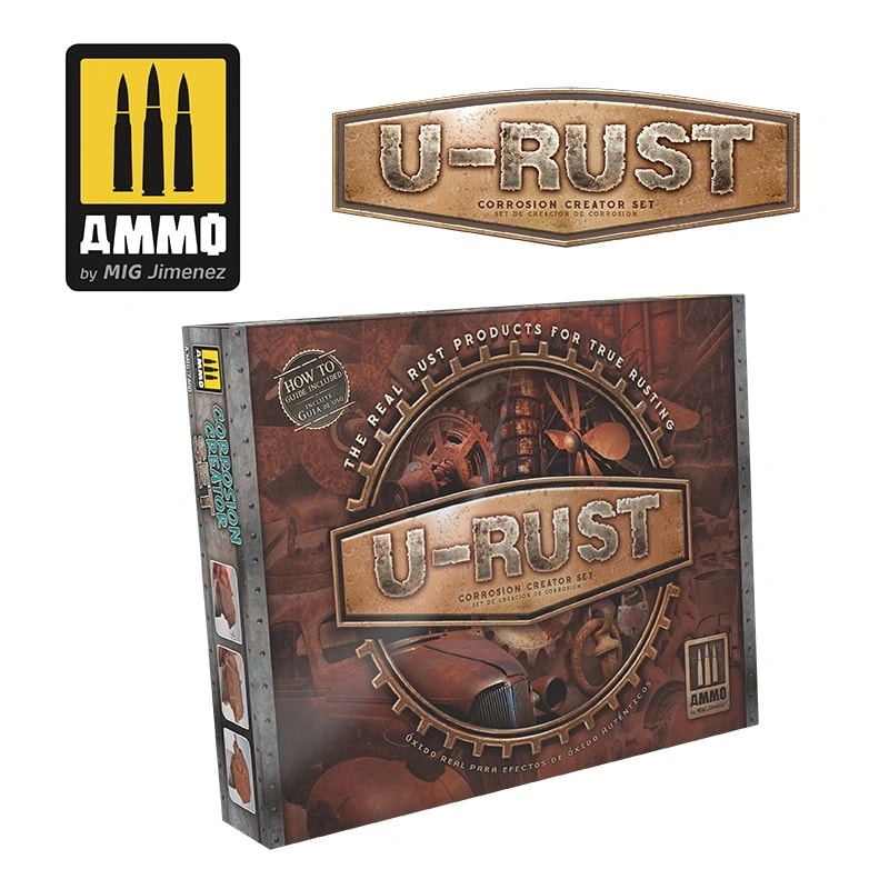 AMMO MIG 7460 U-Rust Corrosion Creator Set Pas ve Korozyon Seti