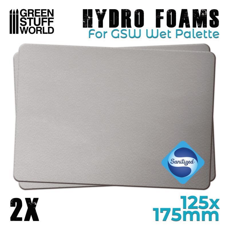 GREEN STUFF WORLD 10184 Hydro Foams x2