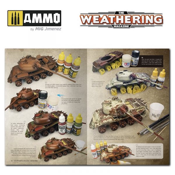 AMMO MIG 4529 THE WEATHERING MAGAZINE #30 – TERK EDİLMİŞ ARAÇLARI BOYAMA TEKNİKLERİ DERGİSİ