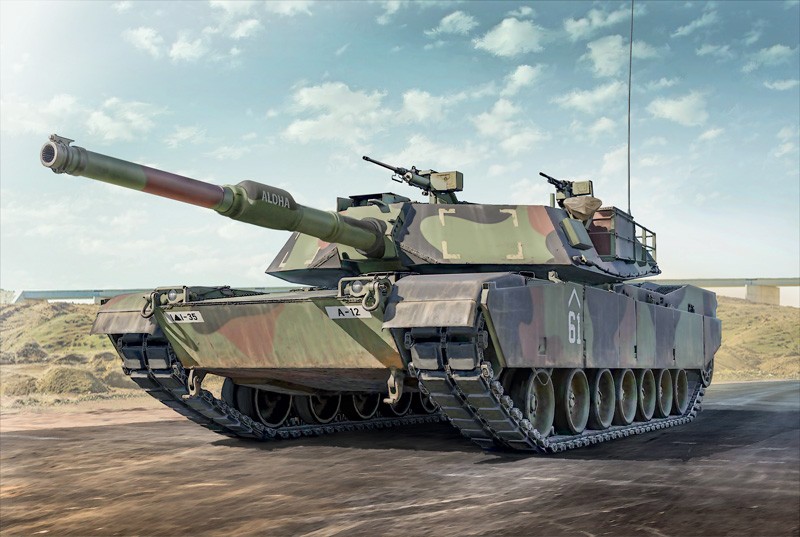 ITALERI 6596 1/35 M1 A1 Abrams AMERİKAN TANK MAKETİ