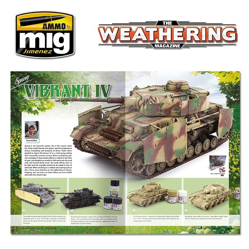 AMMO MIG 4527 THE WEATHERING MAGAZINE #28 – Four Seasons ENGLISH