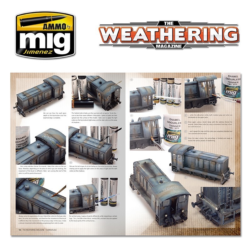 AMMO MIG 4519 THE WEATHERING MAGAZINE #20 – KAMUFLAJ BOYAMA TEKNİKLERİ DERGİSİ