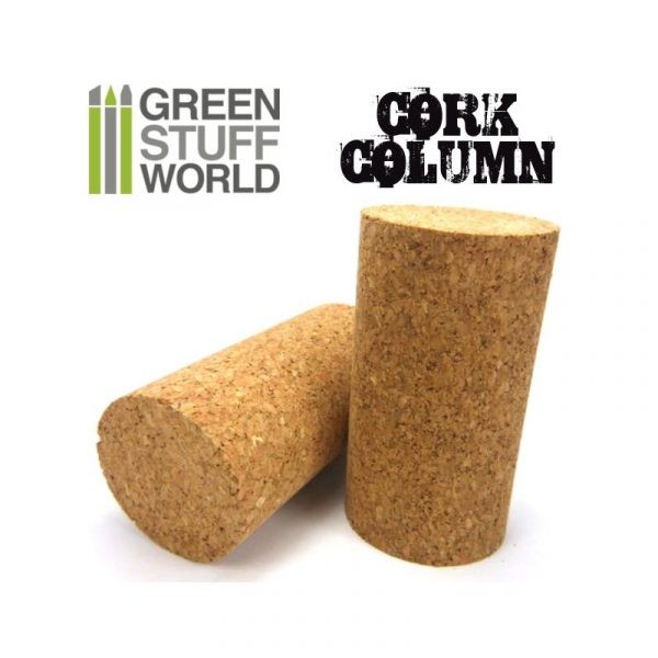 GREEN STUFF WORLD 1433 SCULPTİNG COLUMN CORK FOR ARMATURES -FİGÜR BOYAMA MANTAR SÜTUNU