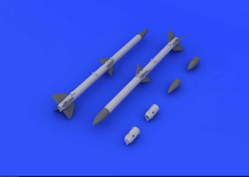 EDUARD 648084 1/48 AIM-120A/B AMRAAM (2pcs) HAVADAN HAVAYA FÜZE