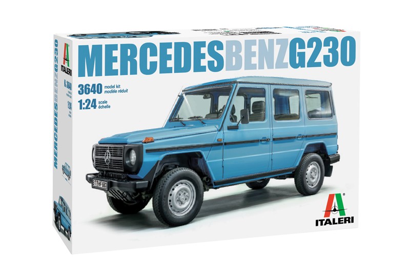 ITALERI 3640 1/24 MERCEDES BENZ G230 SİVİL ARAÇ MAKETİ