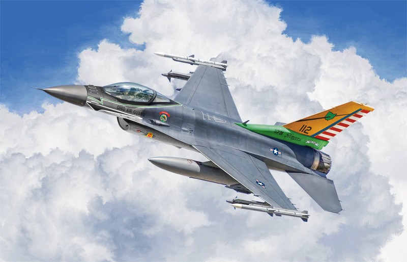 ITALERI 2825 1/48 F-16C Fighting Falcon SAVAŞ UÇAĞI MAKETİ