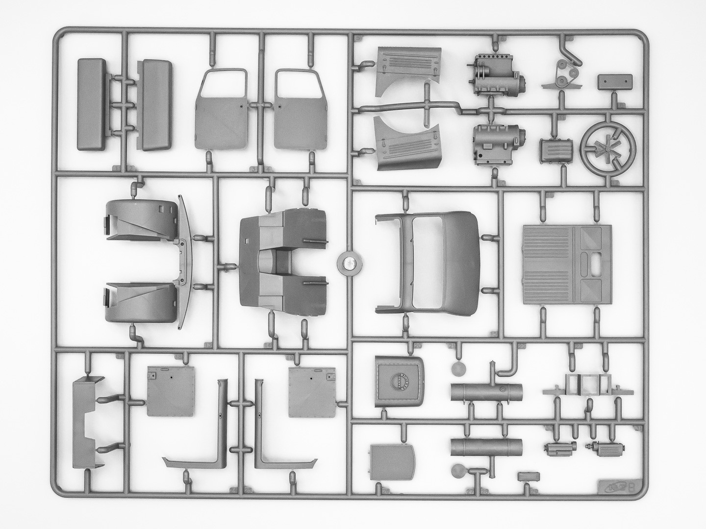 ICM 35454 1/35 KHD A3000 ALMAN ASKERİ KAMYON MAKETİ