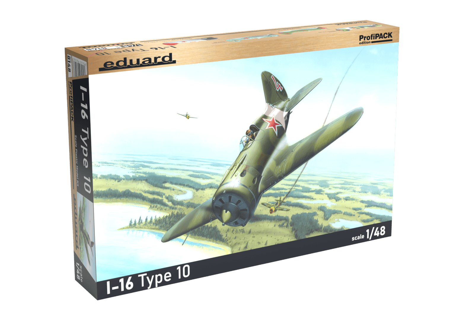 EDUARD 8148 1/48 I-16 type 10 SAVAŞ UÇAĞI MAKETİ