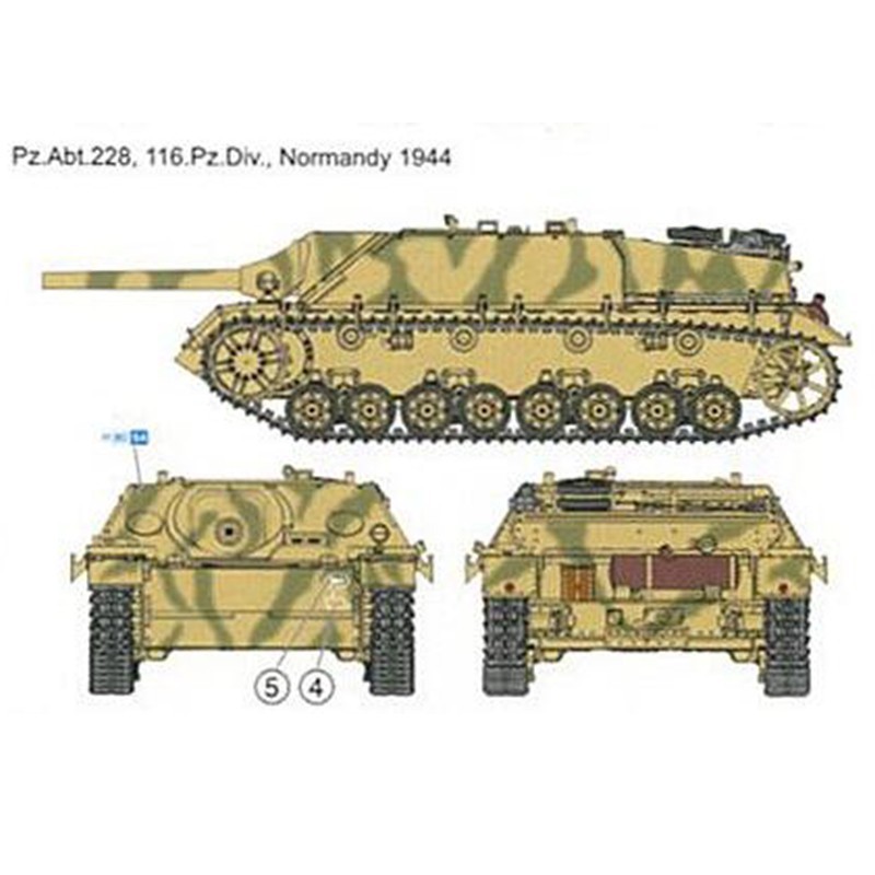 BORDER MODEL 016 1/35 Jagdpanzer IV L/48 (Early) TANK MAKETİ