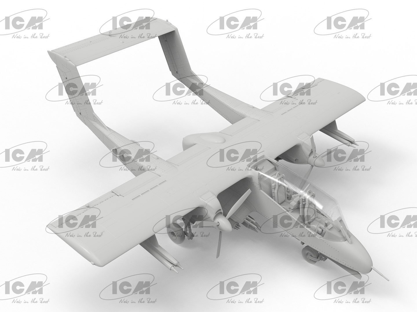 ICM 72185 1/72 OV-10А Bronco ASKERİ UÇAK MAKETİ