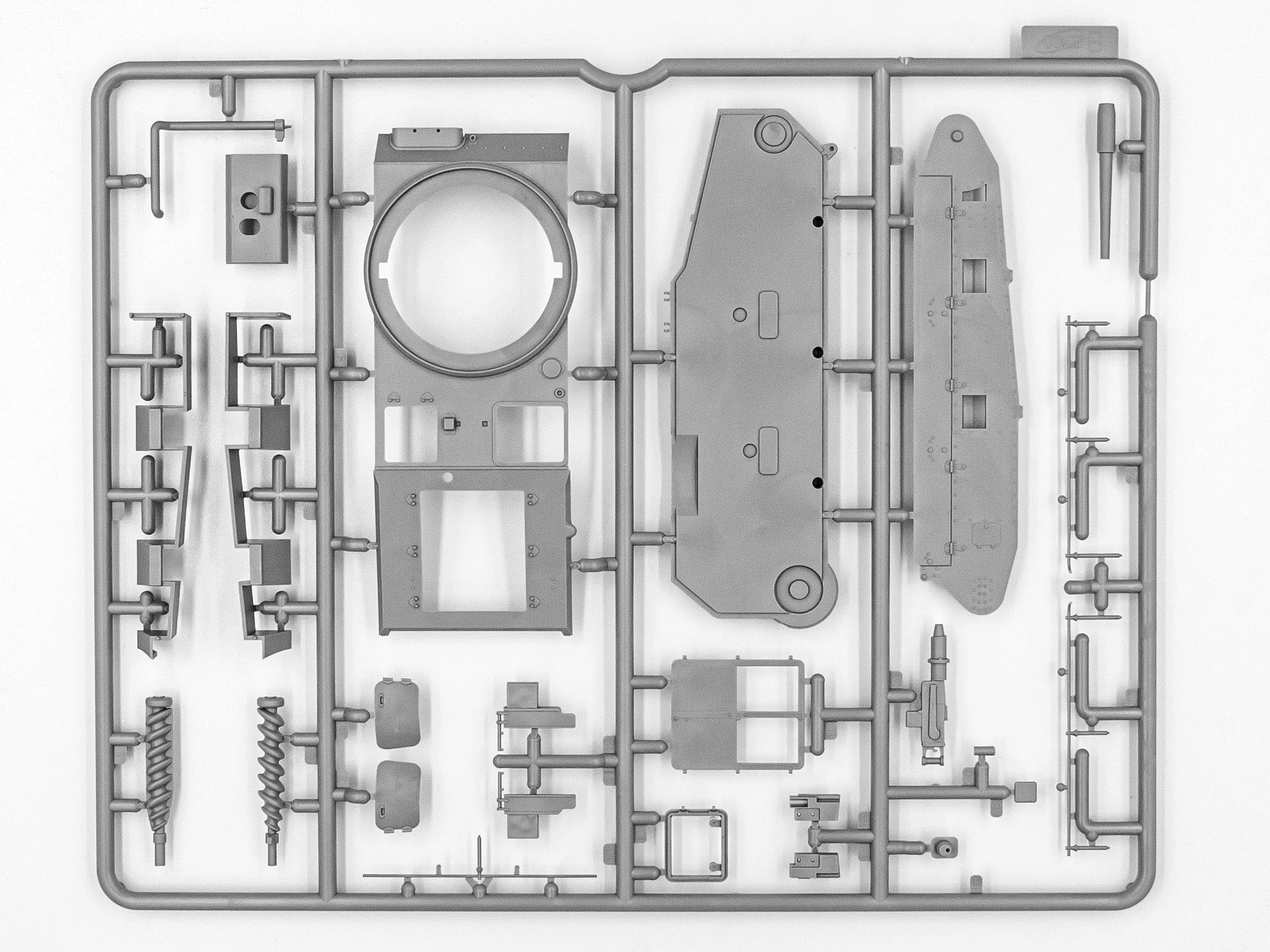 ICM 35330 1/35 Leichttraktor Rheinmetall 1930, German Tank ASKERİ TANK MAKETİ