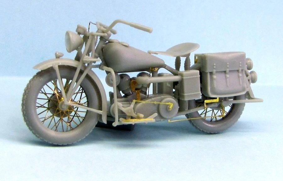 Thunder Model 35003 1/35 Maket US Military Motorcycle Indian 741B MOTOSİKLET MAKETİ