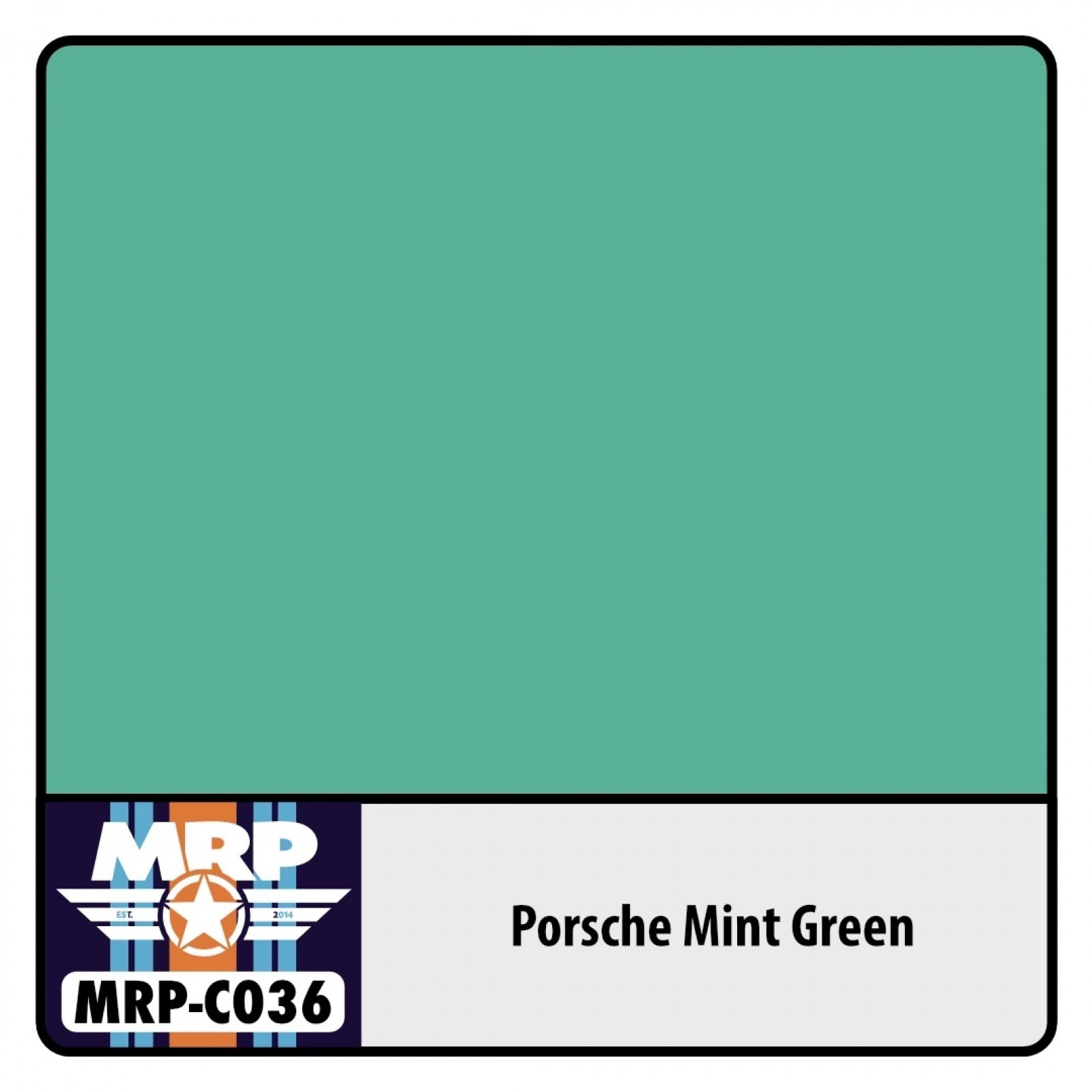 MR PAINT C036 Porsche Mint Green LAKER MAKET BOYASI